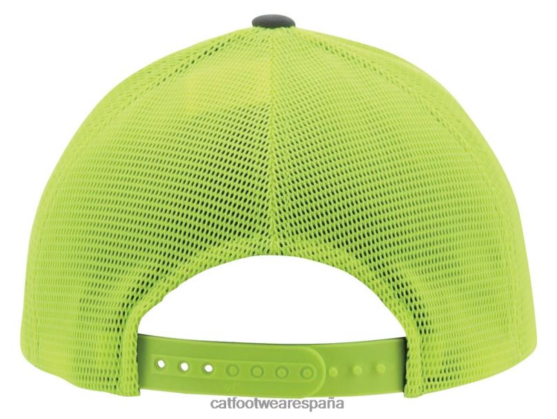 Caterpillar gorra de malla de alta visibilidad amarillo de alta visibilidad hombres 4JJT8255 | sombrero
