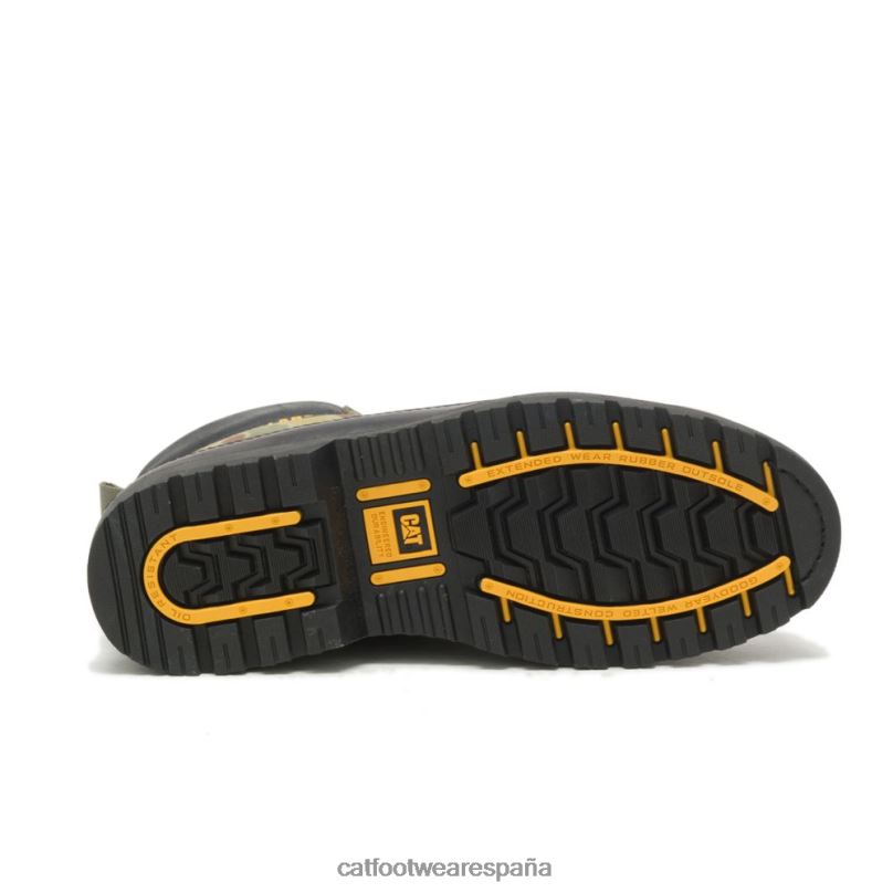 Caterpillar X Nigel Cabourn arranque de utah negro hombres 4JJT8206 | botas casuales