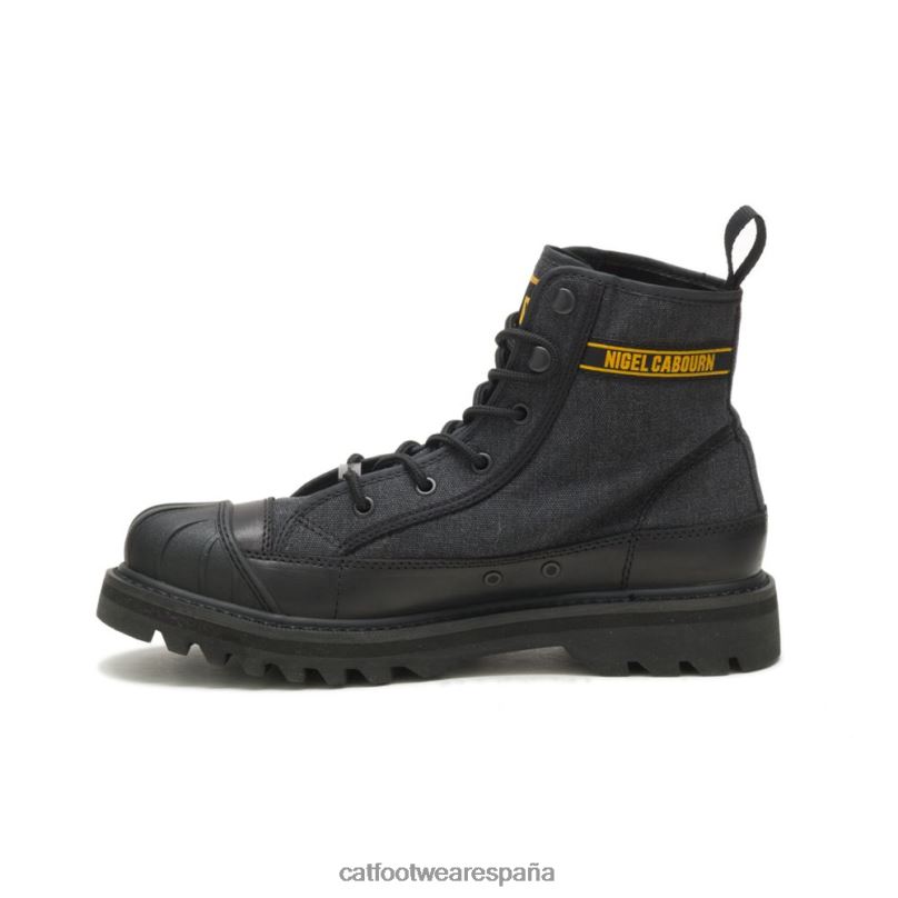 Caterpillar X Nigel Cabourn bota omaha negro hombres 4JJT8198 | botas casuales