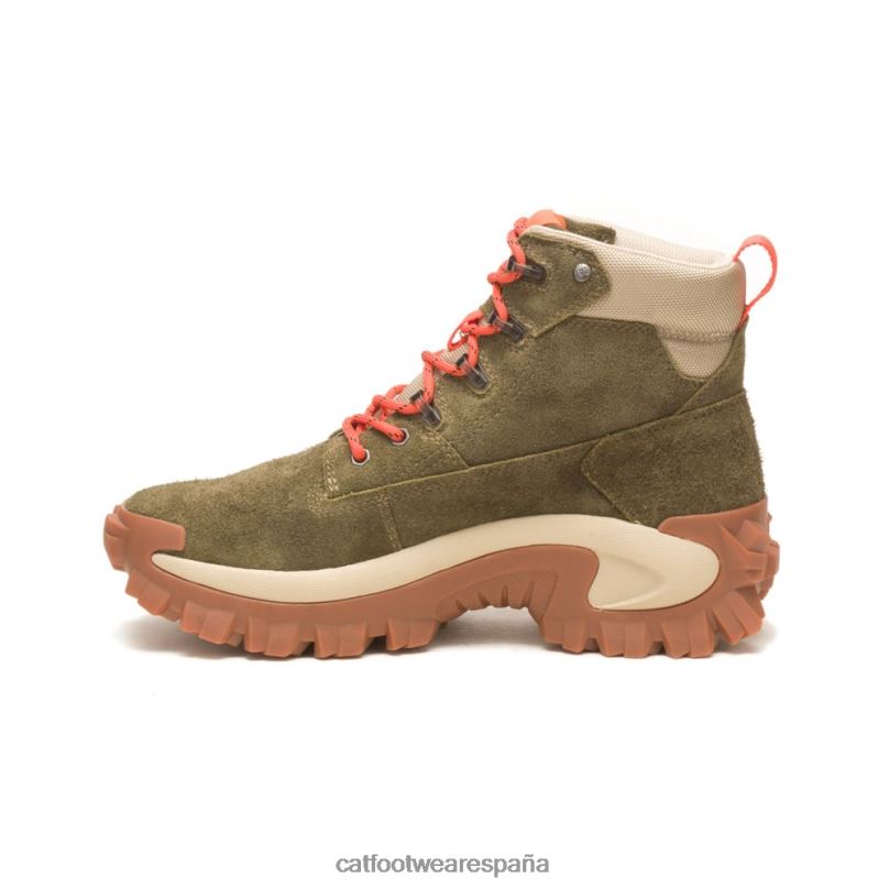 Caterpillar bota de capa intrusa oliva oscuro hombres 4JJT8178 | botas casuales