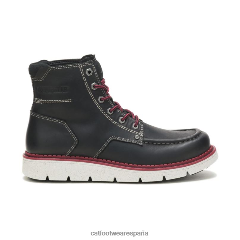 Caterpillar bota encubierta negro hombres 4JJT8202 | botas casuales