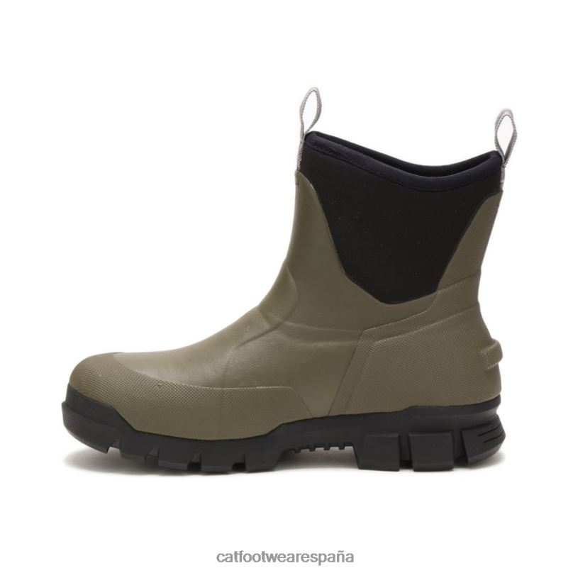 Caterpillar Bota Stormers de 6\" noche de oliva hombres 4JJT875 | botas de trabajo