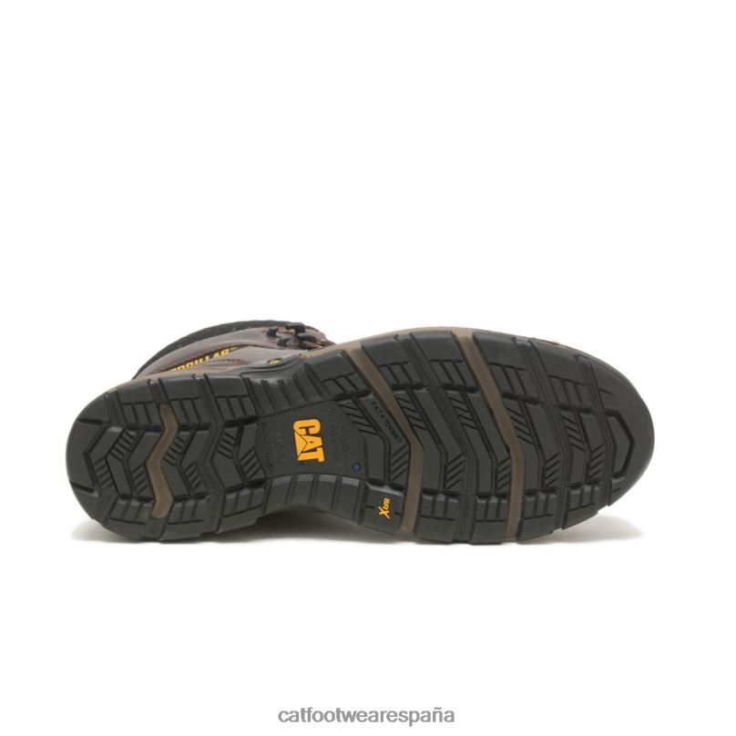Caterpillar Bota de trabajo Excavator Superlite Cool con punta de compuesto de carbono marron oscuro hombres 4JJT847 | botas de trabajo