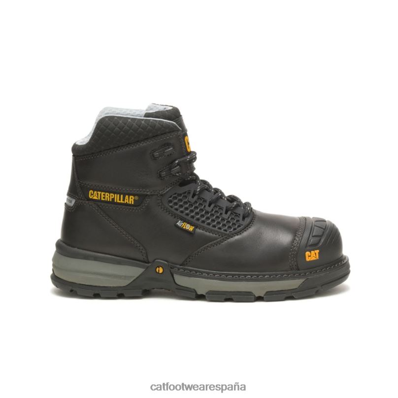 Caterpillar Bota de trabajo Excavator Superlite Cool con punta de compuesto de carbono negro hombres 4JJT848 | botas de trabajo