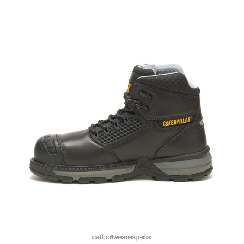 Caterpillar Bota de trabajo Excavator Superlite Cool con punta de compuesto de carbono negro hombres 4JJT848 | botas de trabajo