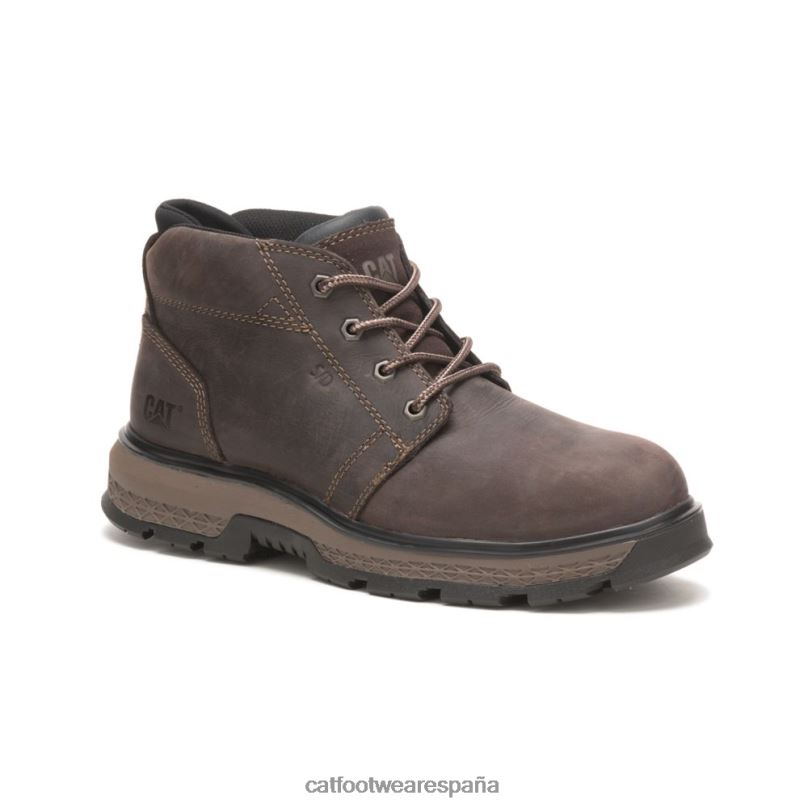 Caterpillar Bota de trabajo con disipación de estática con punta de aleación de 4.5 in taza pequeña hombres 4JJT867 | botas de trabajo