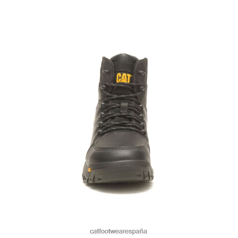 Caterpillar Bota de trabajo con punta de material compuesto resistente al agua y reabsorción negro hombres 4JJT850 | botas de trabajo