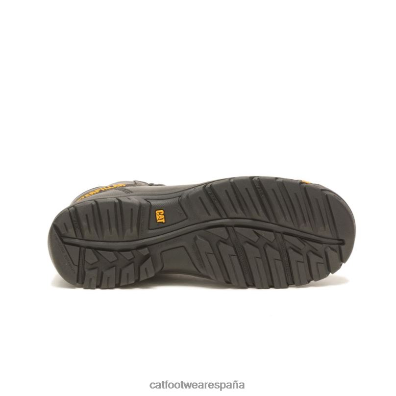 Caterpillar Bota de trabajo con punta de material compuesto resistente al agua y reabsorción negro hombres 4JJT850 | botas de trabajo