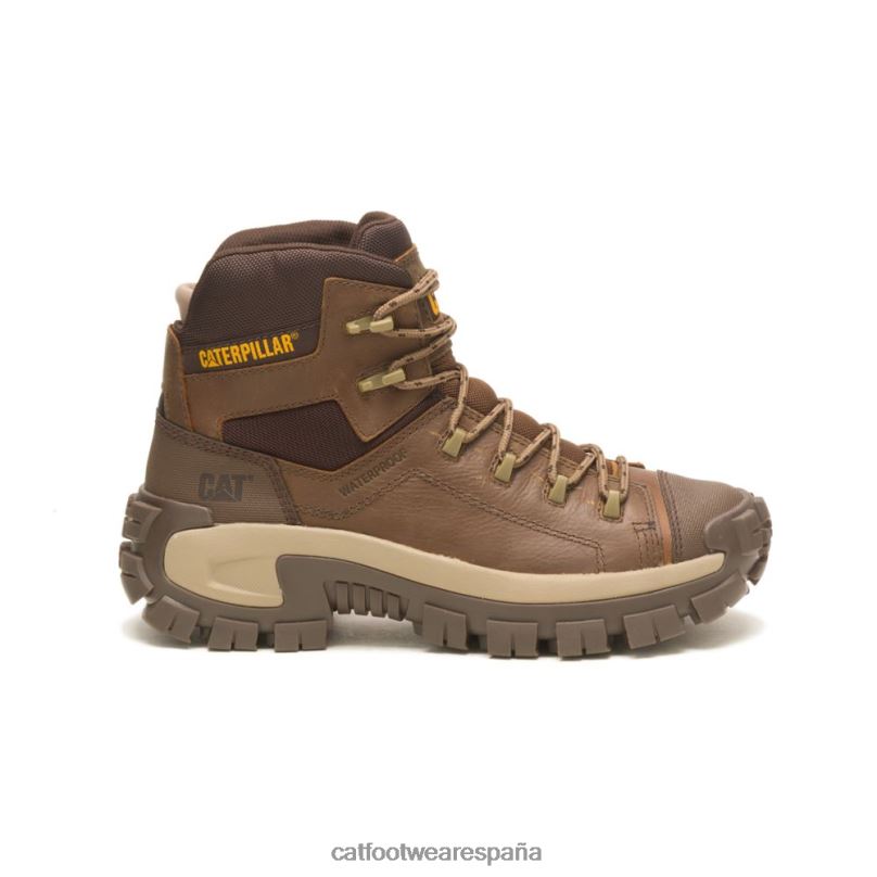Caterpillar Bota de trabajo impermeable Invasor Hiker pirámide hombres 4JJT83 | botas de trabajo