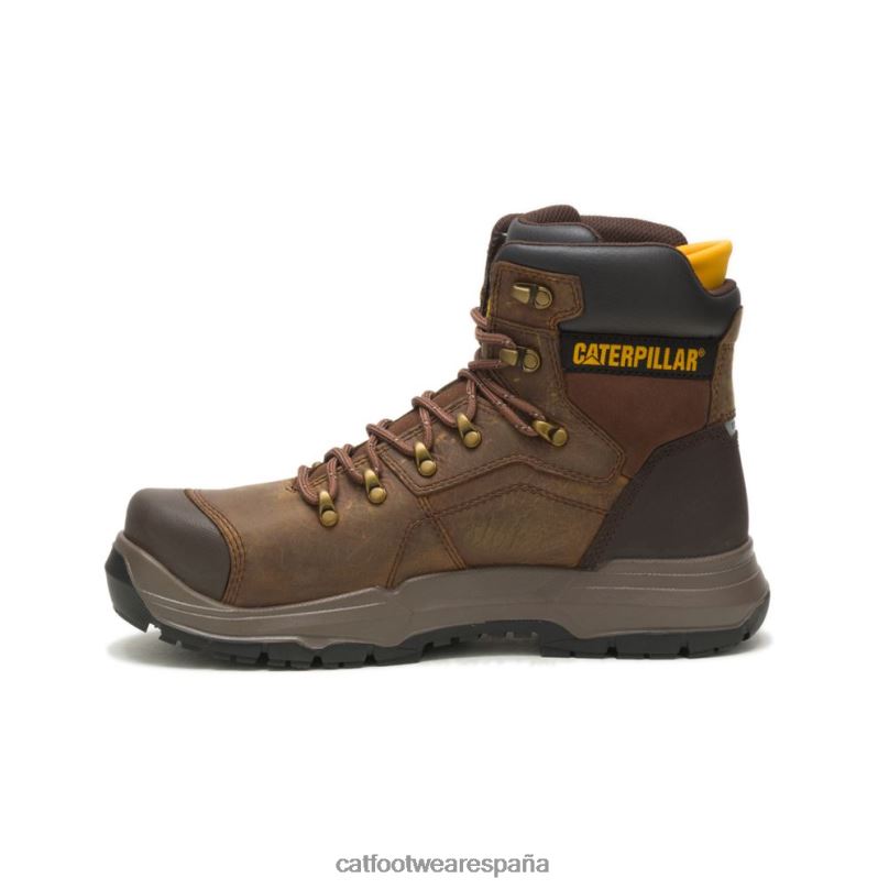 Caterpillar Bota de trabajo impermeable con punta de acero Diagnostic 2.0 pirámide hombres 4JJT823 | botas de trabajo