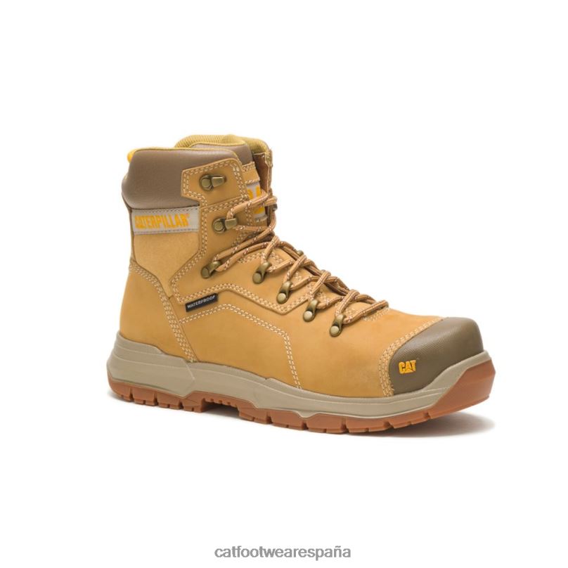 Caterpillar Bota de trabajo impermeable con punta de acero Diagnostic 2.0 reinicio cariño hombres 4JJT824 | botas de trabajo