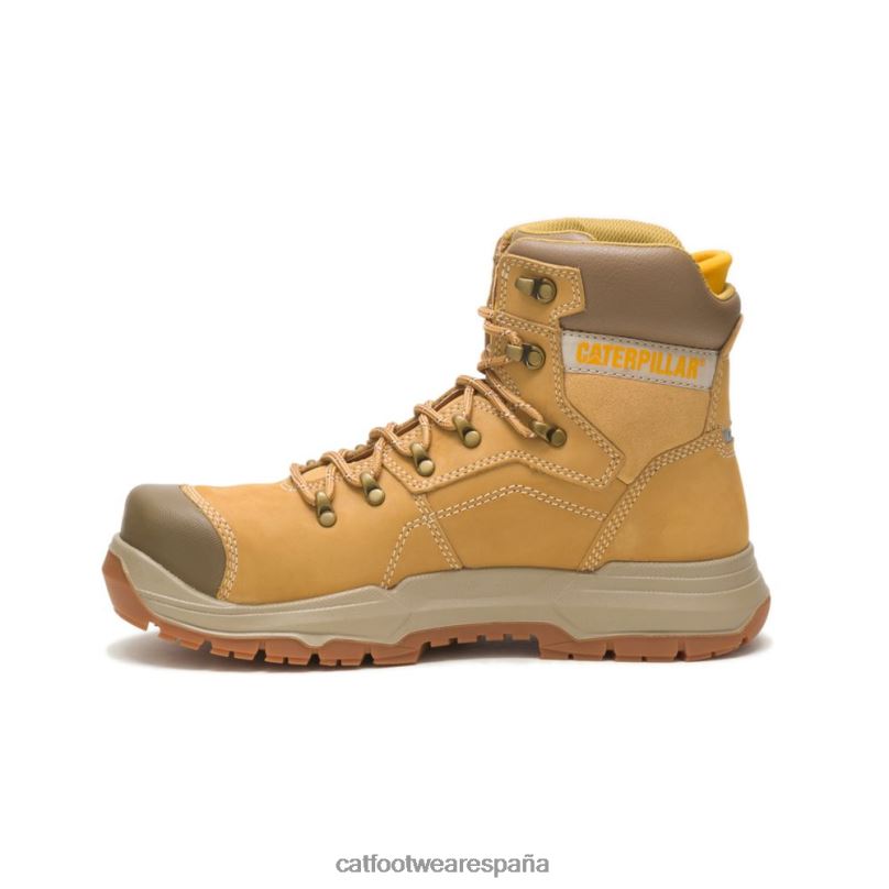 Caterpillar Bota de trabajo impermeable con punta de acero Diagnostic 2.0 reinicio cariño hombres 4JJT824 | botas de trabajo