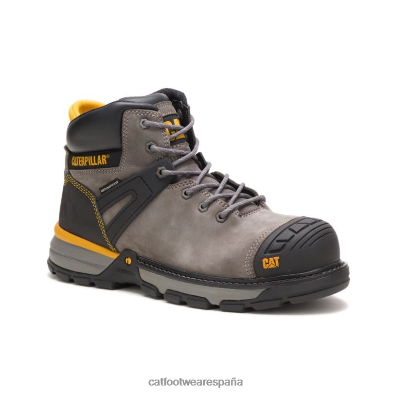 Caterpillar Bota de trabajo impermeable con punta de compuesto de carbono para excavadoras Superlite estaño hombres 4JJT838 | botas de trabajo