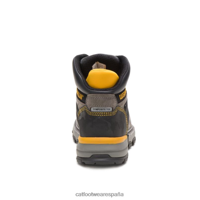 Caterpillar Bota de trabajo impermeable con punta de compuesto de carbono para excavadoras Superlite estaño hombres 4JJT838 | botas de trabajo