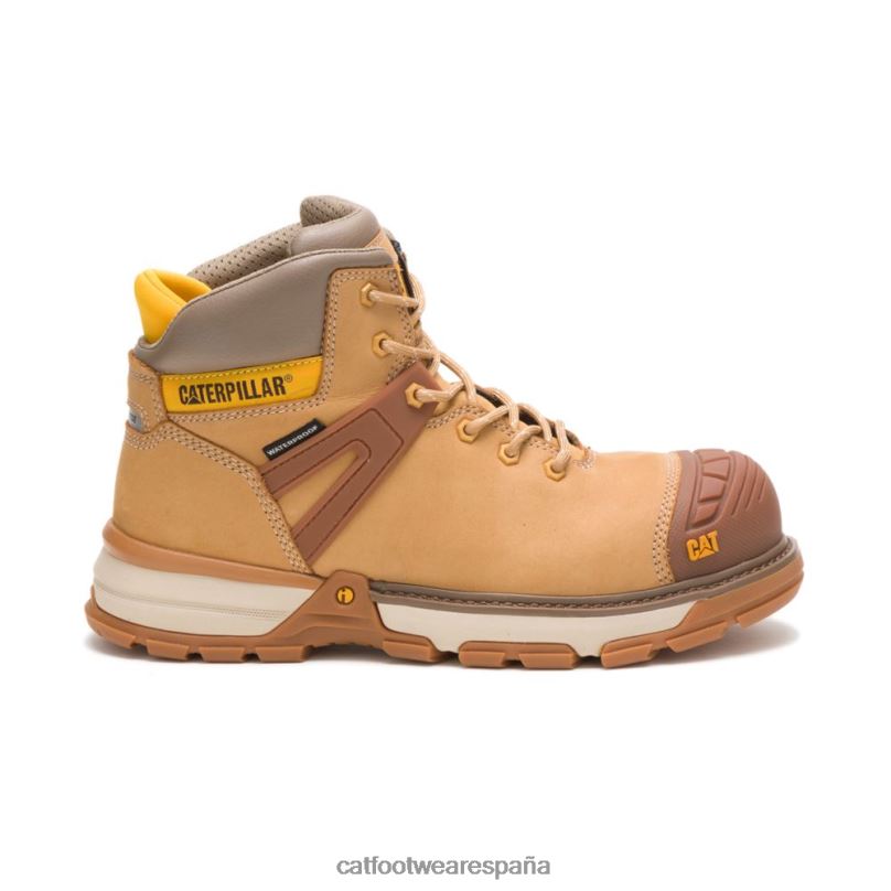 Caterpillar Bota de trabajo impermeable con punta de compuesto de carbono para excavadoras Superlite reinicio cariño hombres 4JJT839 | botas de trabajo