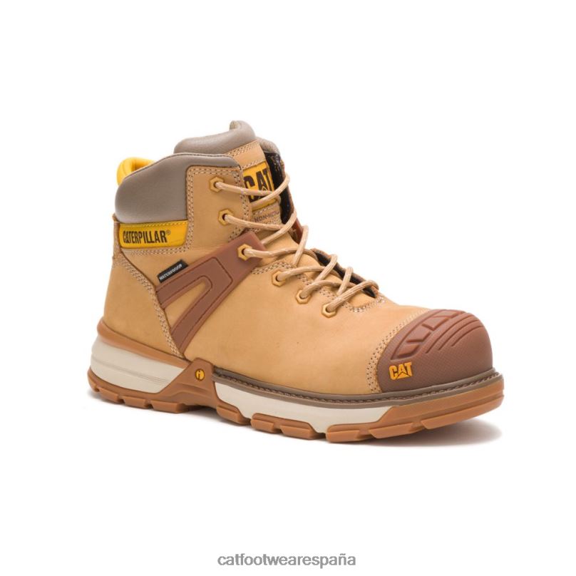 Caterpillar Bota de trabajo impermeable con punta de compuesto de carbono para excavadoras Superlite reinicio cariño hombres 4JJT839 | botas de trabajo