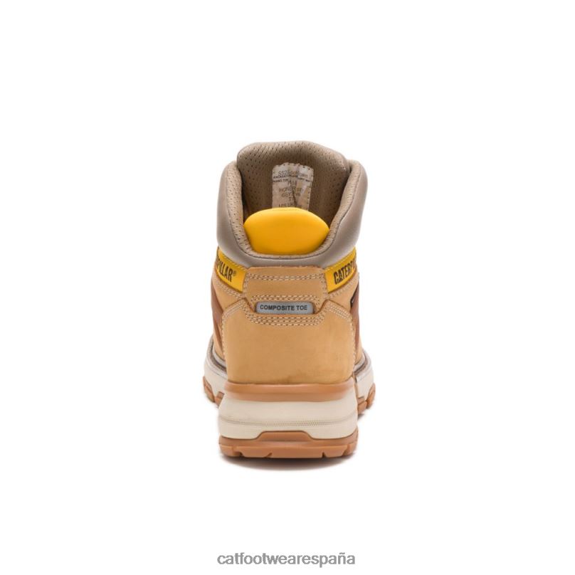 Caterpillar Bota de trabajo impermeable con punta de compuesto de carbono para excavadoras Superlite reinicio cariño hombres 4JJT839 | botas de trabajo
