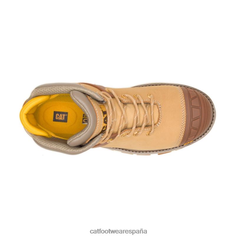 Caterpillar Bota de trabajo impermeable con punta de compuesto de carbono para excavadoras Superlite reinicio cariño hombres 4JJT839 | botas de trabajo