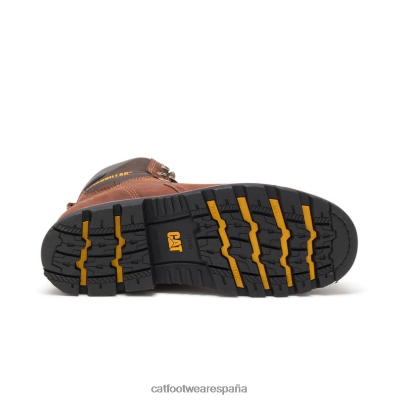 Caterpillar bota de trabajo alaska 2.0 8\" impermeable con punta de acero thinsulate nuez hombres 4JJT832 | botas de trabajo