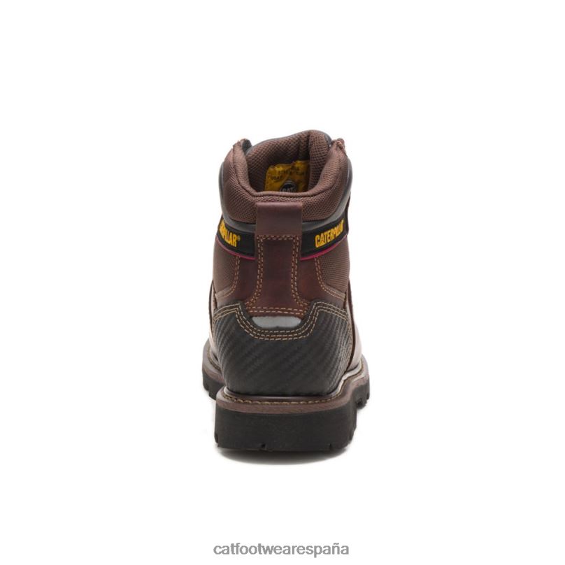 Caterpillar bota de trabajo alaska 2.0 con punta de acero marrón hombres 4JJT828 | botas de trabajo