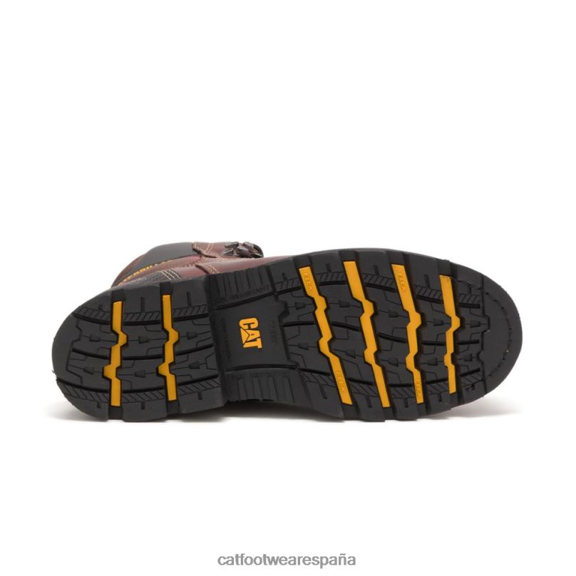 Caterpillar bota de trabajo alaska 2.0 con punta de acero marrón hombres 4JJT828 | botas de trabajo