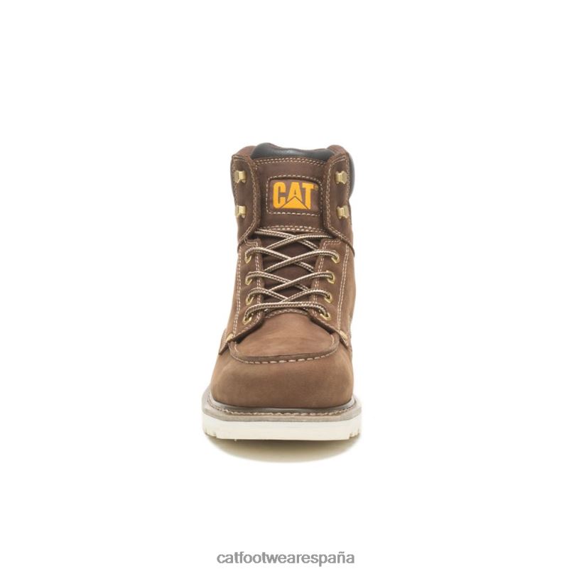 Caterpillar bota de trabajo calibrada con punta de acero caqui hombres 4JJT852 | botas de trabajo