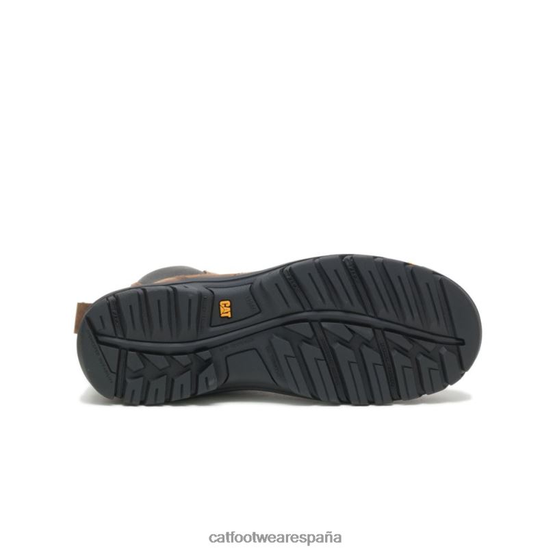 Caterpillar bota de trabajo con punta de acero con distancia entre ejes arcilla hombres 4JJT825 | botas de trabajo