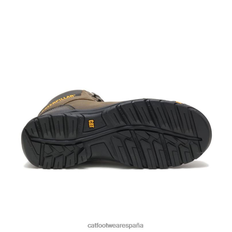 Caterpillar bota de trabajo con punta de acero gris gaviota oscuro hombres 4JJT866 | botas de trabajo