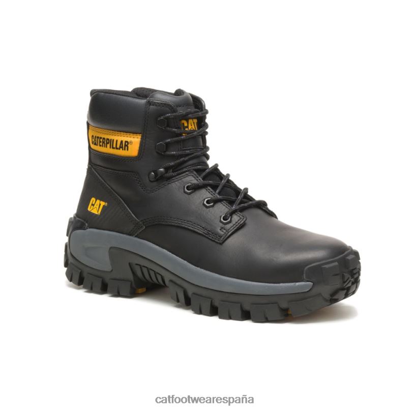Caterpillar bota de trabajo con punta de acero invader hola negro hombres 4JJT86 | botas de trabajo