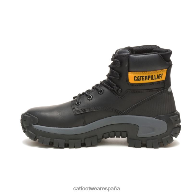 Caterpillar bota de trabajo con punta de acero invader hola negro hombres 4JJT86 | botas de trabajo