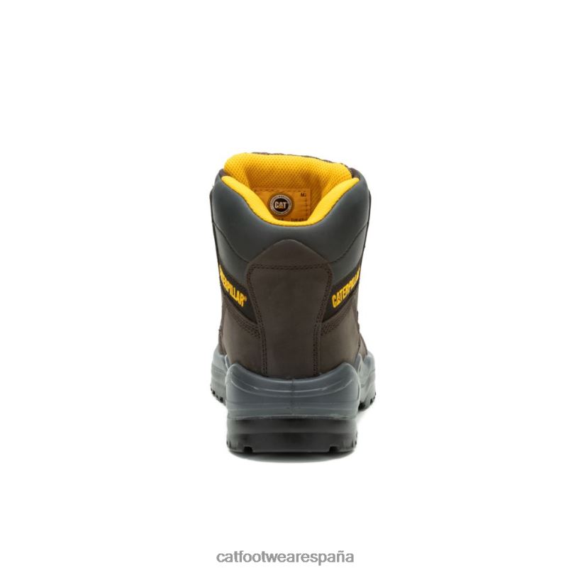Caterpillar bota de trabajo con punta de acero marrón hombres 4JJT862 | botas de trabajo