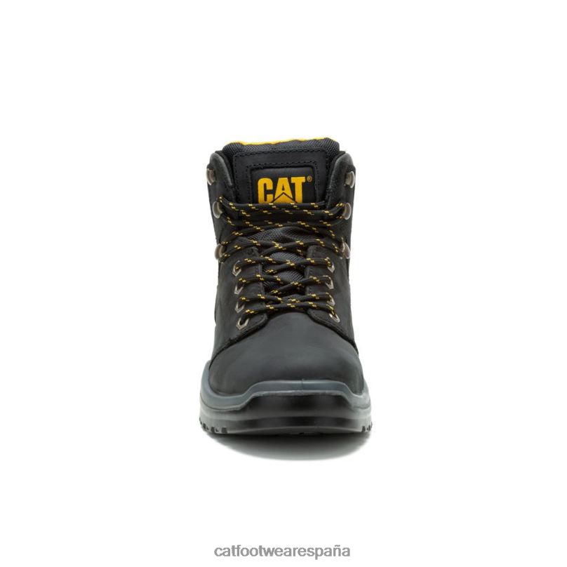 Caterpillar bota de trabajo con punta de acero negro hombres 4JJT861 | botas de trabajo