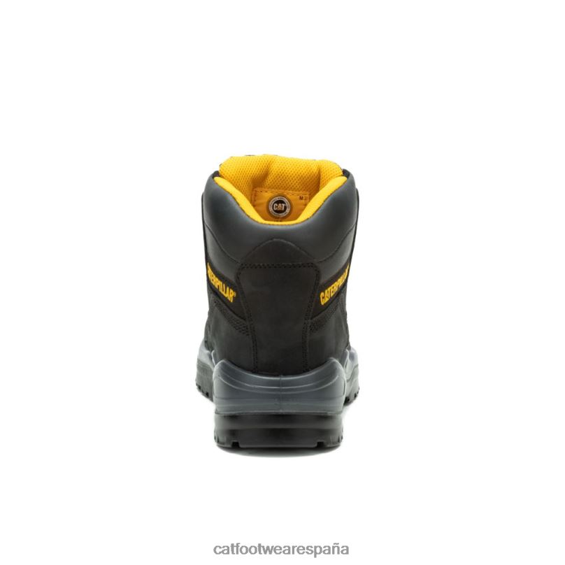 Caterpillar bota de trabajo con punta de acero negro hombres 4JJT861 | botas de trabajo