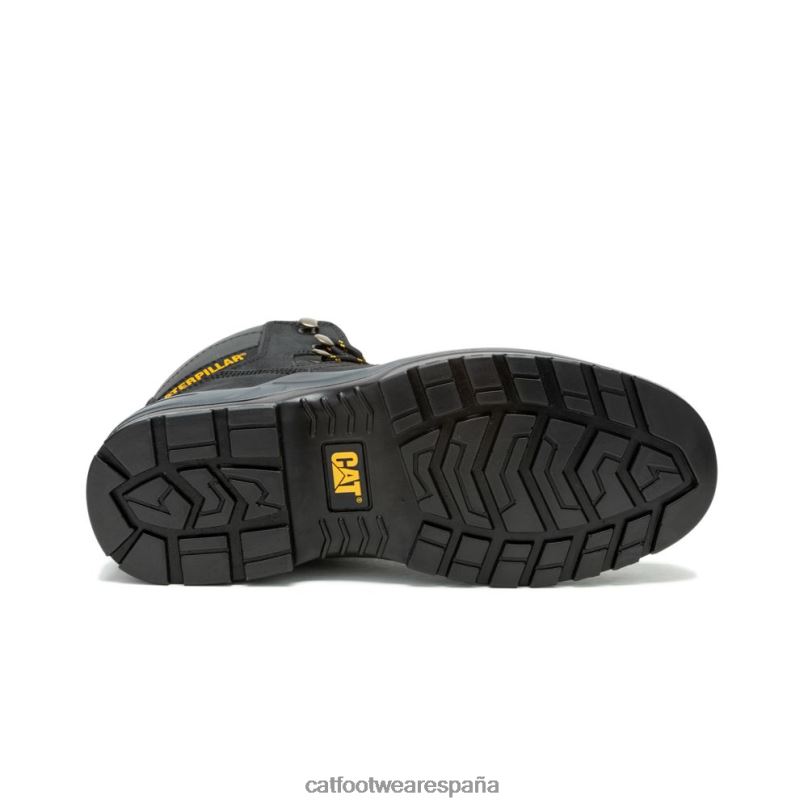 Caterpillar bota de trabajo con punta de acero negro hombres 4JJT861 | botas de trabajo