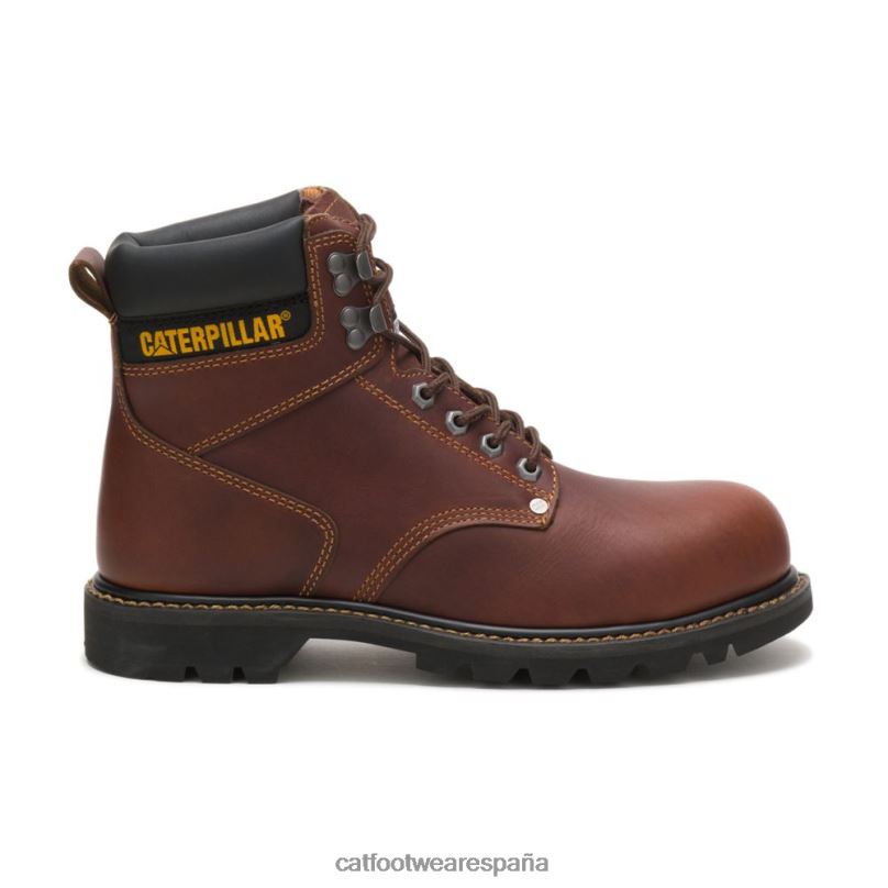 Caterpillar bota de trabajo con punta de acero para segundo turno broncearse hombres 4JJT819 | botas de trabajo