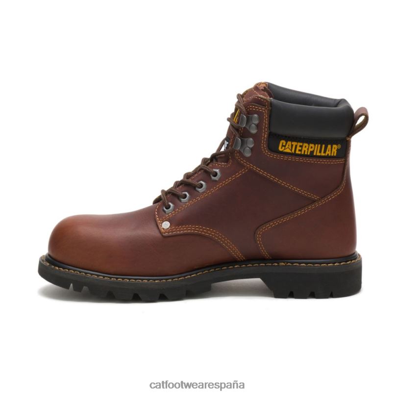 Caterpillar bota de trabajo con punta de acero para segundo turno broncearse hombres 4JJT819 | botas de trabajo