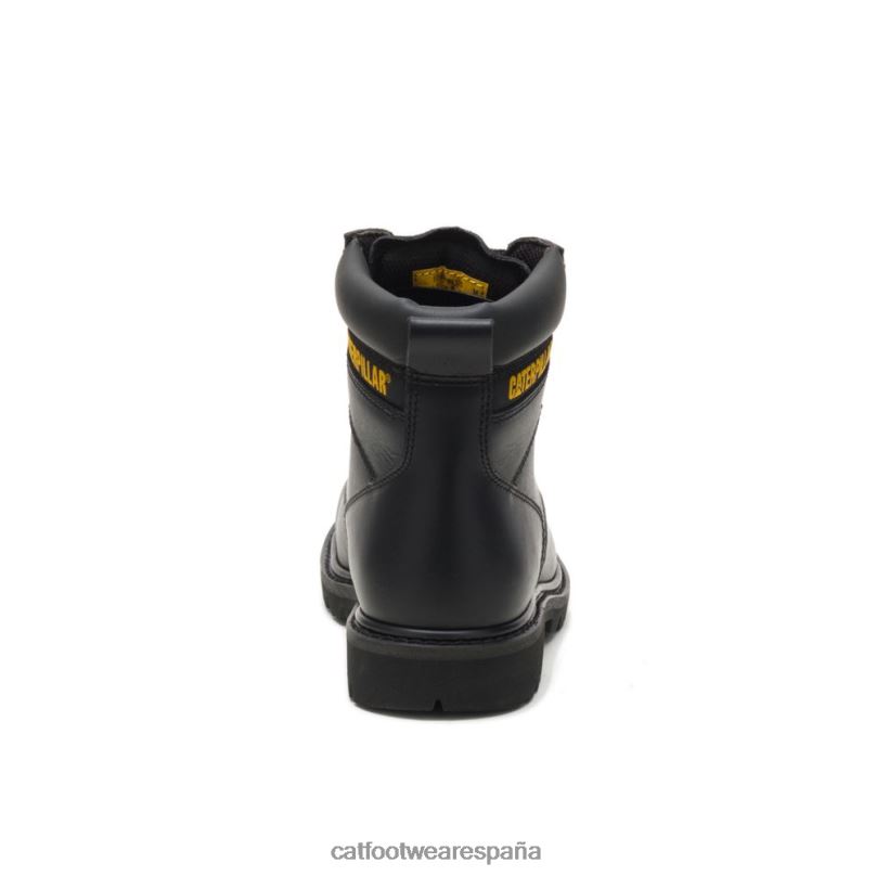 Caterpillar bota de trabajo con punta de acero para segundo turno negro hombres 4JJT817 | botas de trabajo