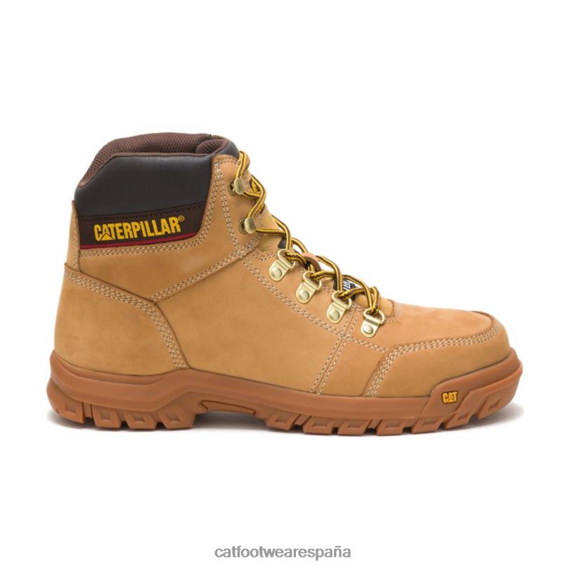 Caterpillar bota de trabajo con punta de acero reinicio cariño hombres 4JJT864 | botas de trabajo