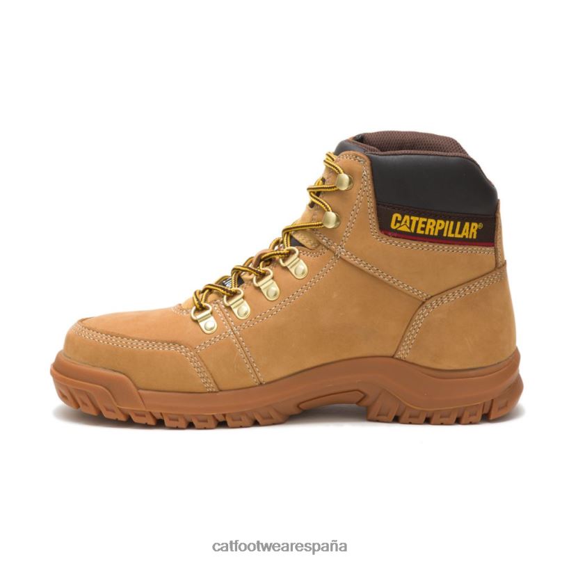 Caterpillar bota de trabajo con punta de acero reinicio cariño hombres 4JJT864 | botas de trabajo
