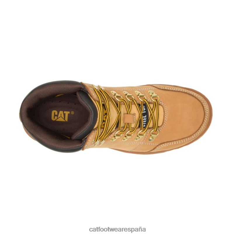 Caterpillar bota de trabajo con punta de acero reinicio cariño hombres 4JJT864 | botas de trabajo