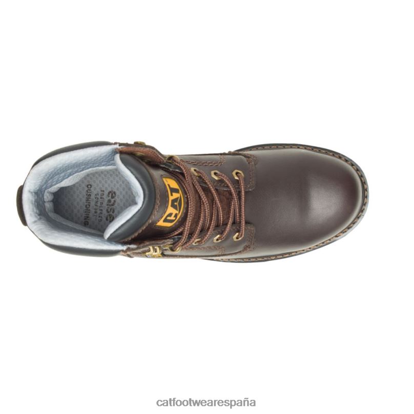Caterpillar bota de trabajo con punta de material compuesto fresco marron oscuro hombres 4JJT871 | botas de trabajo