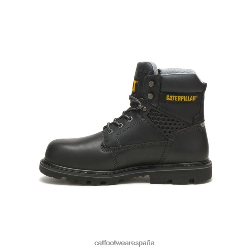 Caterpillar bota de trabajo con punta de material compuesto fresco negro hombres 4JJT870 | botas de trabajo
