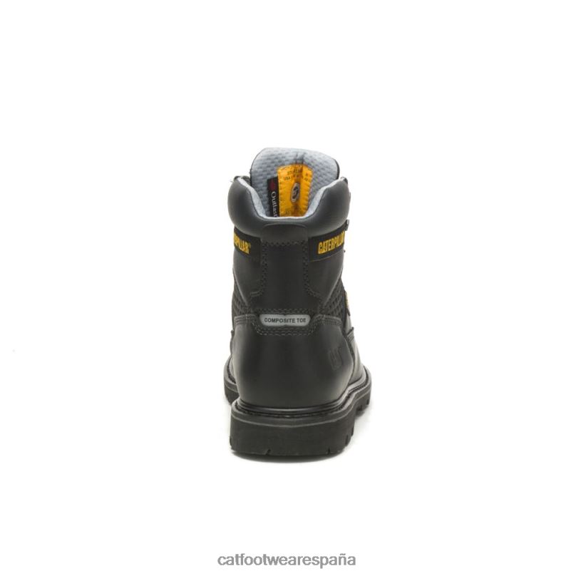 Caterpillar bota de trabajo con punta de material compuesto fresco negro hombres 4JJT870 | botas de trabajo