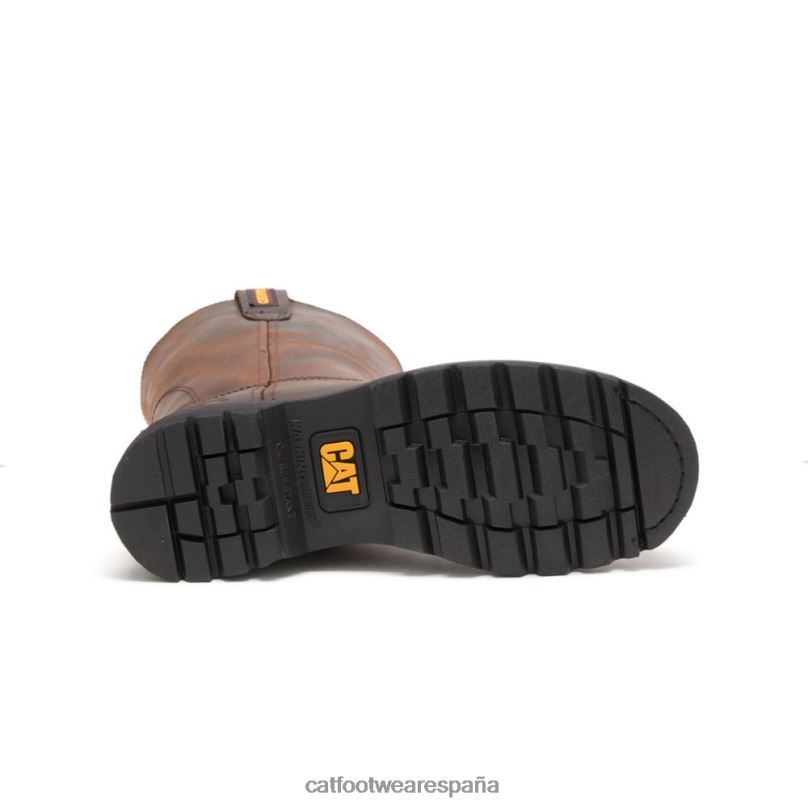 Caterpillar bota de trabajo de revólver marrón hombres 4JJT833 | botas de trabajo