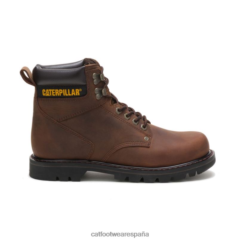 Caterpillar bota de trabajo de segundo turno marron oscuro hombres 4JJT812 | botas de trabajo
