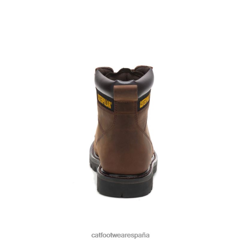 Caterpillar bota de trabajo de segundo turno marron oscuro hombres 4JJT812 | botas de trabajo