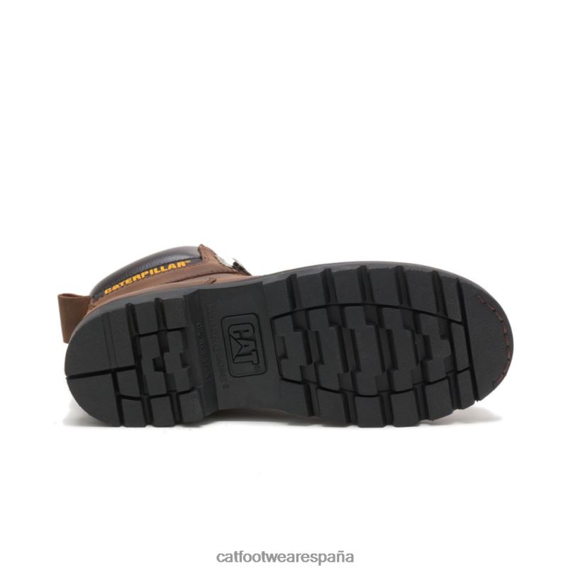 Caterpillar bota de trabajo de segundo turno marron oscuro hombres 4JJT812 | botas de trabajo