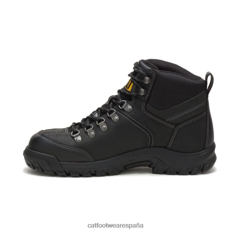 Caterpillar bota de trabajo impermeable con punta de acero de umbral negro hombres 4JJT810 | botas de trabajo