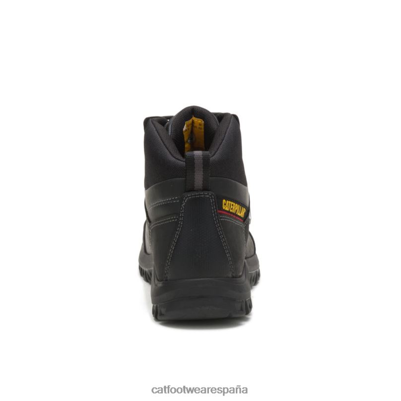 Caterpillar bota de trabajo impermeable con punta de acero de umbral negro hombres 4JJT810 | botas de trabajo