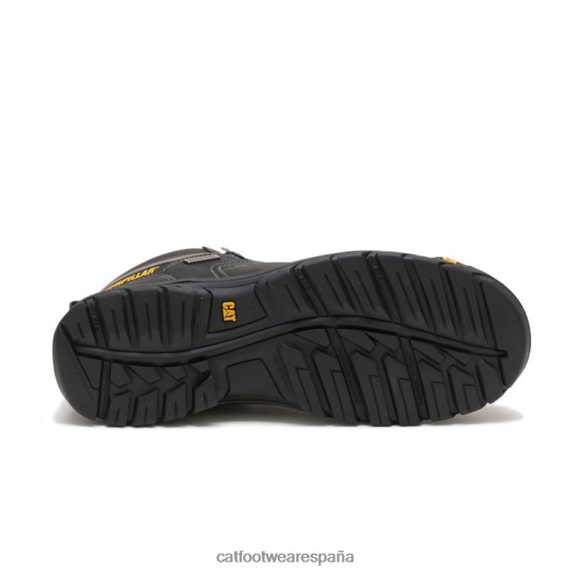 Caterpillar bota de trabajo impermeable con punta de acero de umbral negro hombres 4JJT810 | botas de trabajo
